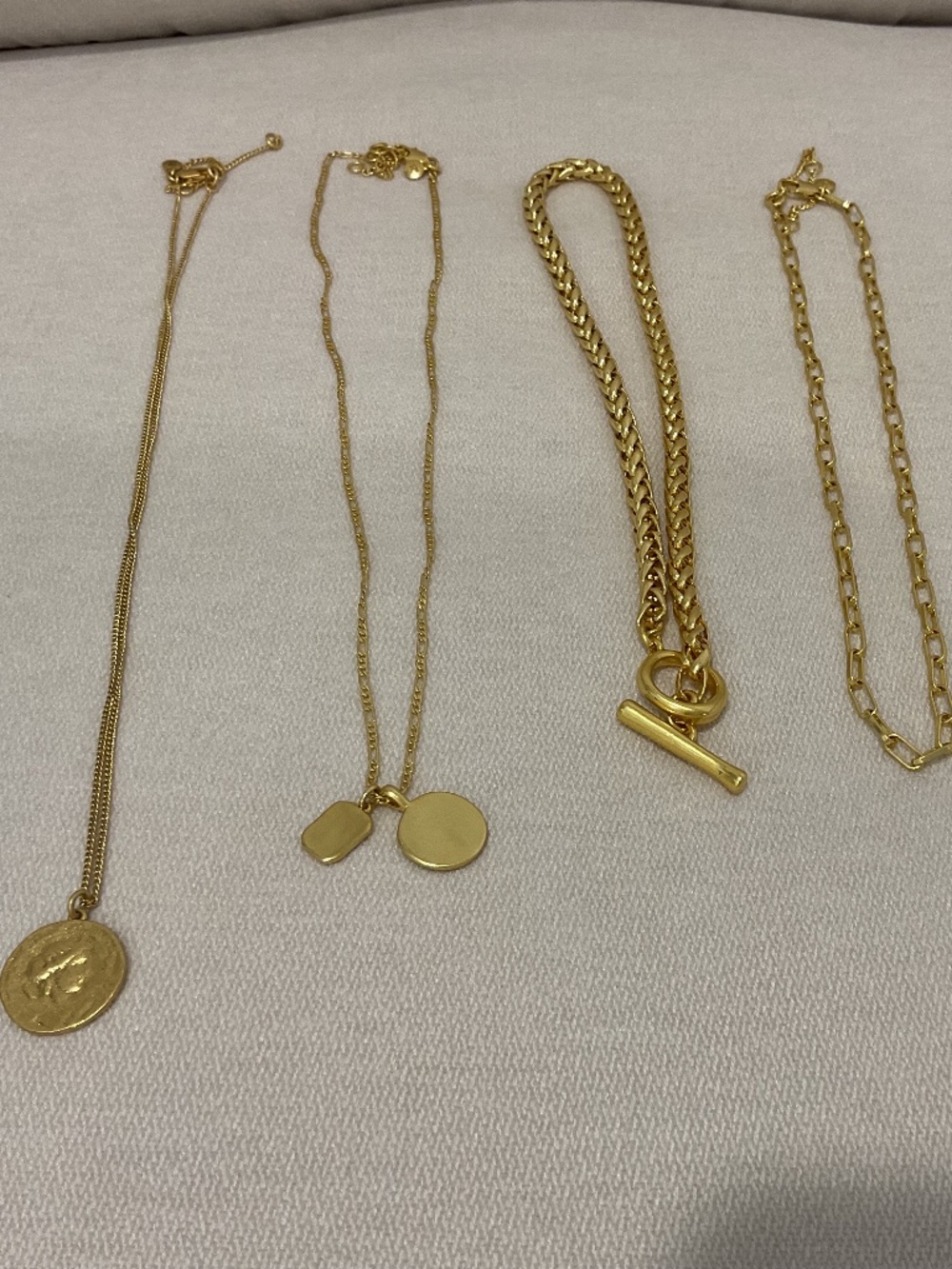 Madewell Gold Assorted Necklaces